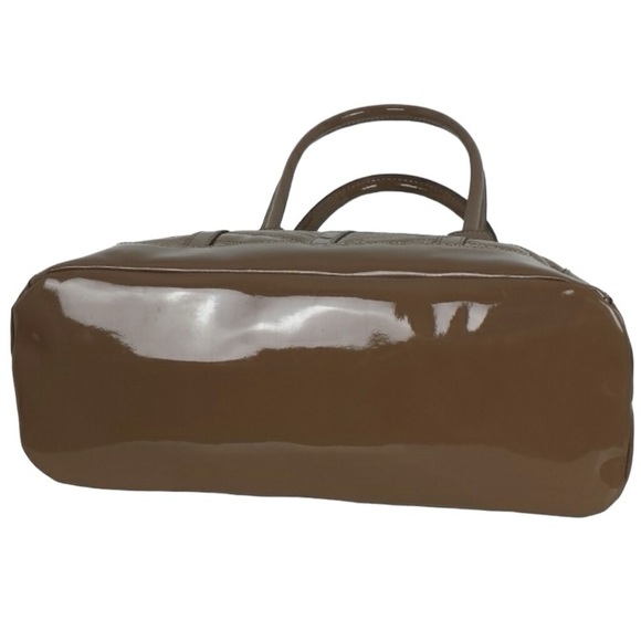 NWT London Fog Lark Dome Taupe Satchel - Picture 4 of 9